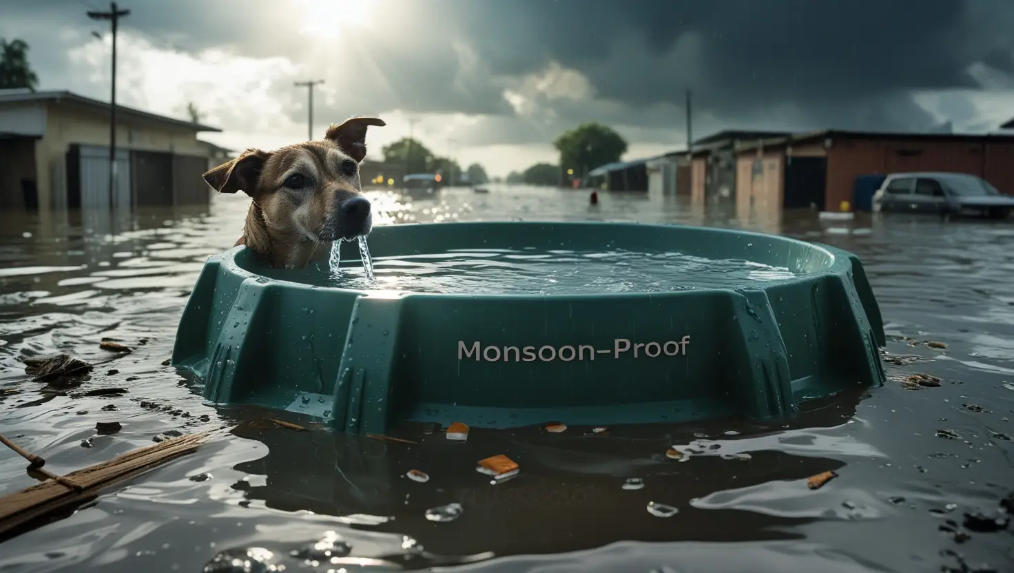 water bowl for street dogs